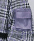 Check Utility Pocket Coat